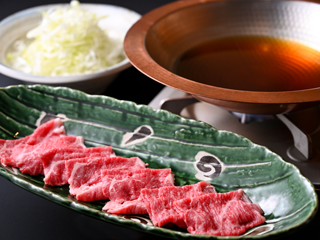 飛騨牛のすき煮